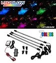 4pc. Expandable 7 Color Led Interior Kit