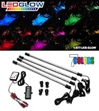 4pc. Expandable 7 Color Led Interior Kit