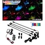 4pc. Expandable 7 Color Led Interior Kit