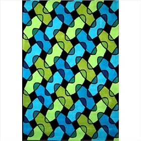 Michael Payne PYF 2425-5x8 Michael Payne Chain Mail Cool Area Rug