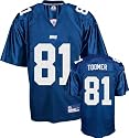 Amani Toomer Jersey: Reebok Blue Replica #81 New York Giants Jersey