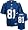 Amani Toomer New York Giants Blue NFL Replica Jersey - XX-Large