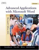 Advanced Applications with Microsoft Word (with Data CD-ROM)