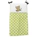 Disney My Friend Pooh Diaper Stacker, Sage/Ivory