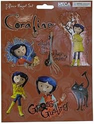 Coraline 7 piece Magnet Sheet What's on the other side