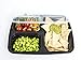 Hot Deal! Reusable 3-Compartment Bento Box Food Container by Simple Kitchen Products, Dishwasher, Microwave & Freezer Safe, BPA Free, Best for Portion Control & Meal Prep Containers, 12 Pack