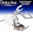 Distinctive Premium Even Feed Walking Sewing Machine Presser Foot with BONUS! Quilt Guide