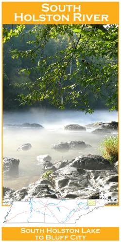 South Holston River 11x17 Fly Fishing Map