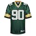 REEBOK ONFIELD Reebok Green Bay Packers BJ Raji Replica Jersey, Green