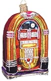 Old World Christmas Rock 'N Roll Jukebox Retro Glass Ornament #36031