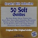 50 Soft Goldies / Greatest Hits Collection (Double-CD feat. Bee Gees, Kinks, Olivia Newton-John, a.m.m.)