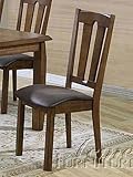 Set of 2 Dining Chairs in Ask Oak Finish