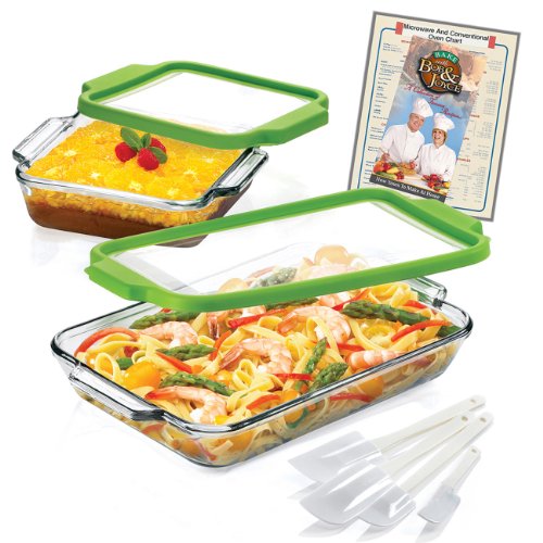 Anchor Hocking 8-Piece Ovenware Set with TrueFit TM See-Thru Lid