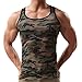 Ouye Men's Camouflage Tank Top Vest Medium