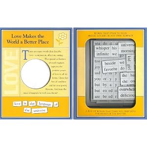 Love Magnetic Poetry Kit by 