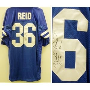 Buy Dexter Reid Autographed Hand Signed Custom Blue Jersey