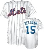 New York Mets Carlos Beltran Youth Home Majestic Baseball Jersey, M - 10/12