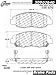Centric 309.07640 Disc Brake Pad