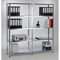 Mammut� Schraubregal - Grundregal - Gr��e w�hlbar und beliebig erweiterbar - verzinkt, 80x200x35