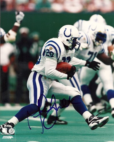 MARSHALL FAULK,INDIANAPOLIS COLTS,SAN DIEGO STATE,RAMS,HALL OF FAME,HOF,SIGNED,AUTOGRAPHED,8X10 PHOTO,COA, RARE HARD PHOTO TO FIND