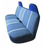 Allison 67-1919BLU Blue Diamond Back Large Bench Truck Seat Cover - Pack of 1 by Allison