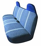 Allison 65-1919BLU Blue Diamond Back Large Bench Truck Seat Cover - Pack of 1