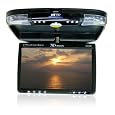 XO Vision GX2148 9-Inch Wide Screen Overhead Monitor with Built-in DVD Player, USB and SD Card Inputs, and FM Transmitter