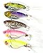 HENGJIA Hard Metal VIB Blade Baits Fishing Lures Set Bass Wobbler Fishing Bait (D - 5pcs 5.5cm 11g)