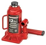 Powerbuilt 647501 Heavy Duty 12-Ton Bottle Jack