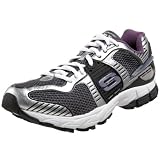 Skechers Men's Endorphin II Surefire Lace Up,Silver/Charcoal,12 M