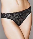 Wolford ''Velvet'' Lace Tanga Panty