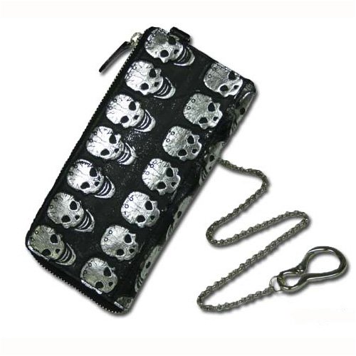 B･a･g･a･t･e･l･l･e　バガテル ウォレットチェーン付き長財布 1418608-920 ブラック