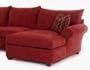 Klaussner Furniture 36600RCHASE Fletcher Chaise Lounge - Chipolte Lava