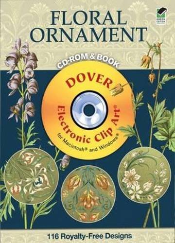 Plants & Flowers as Ornament CD-ROM and Book (Dover Electronic Clip Art)