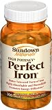 Sundown Perfect Iron, 200 Tablets (Pack of 4)