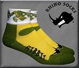 SS series, Ribbit, green/black, anklet sports cycling biking hiking running socks