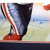 Eric Moulds Autographed/Hand Signed Buffalo Bills Deluxe Framed 16x20 Photo