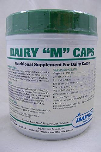 Impro Dairy "M" Caps - 25 Count