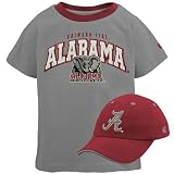 Alabama Crimson Tide Infant One on One Cap & Tee Combo