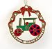 Laser Engraved Mannheim Steamroller Ornament Wreath