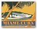 Miami-Cuba by David Grandin 28"x22" Art Print Poster