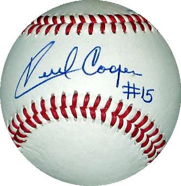 Buy Cecil Cooper autographed Baseball by Sports Memorabilia LLC