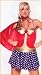 Plus Size Costumes Wonder Babe Costume 1x/2x