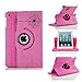 iPad mini Case - Nozza iPad mini 3 / iPad mini 2 / iPad mini Case, 360 Degree Rotating Multi-Angle Stand Smart Cover with Auto Wake/Sleep Feature Danelion pink