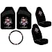 Ed Hardy Love Kills Design 5pc Auto Accessories In