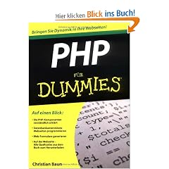 PHP f�r Dummies (Fur Dummies)