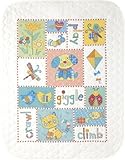 Dimensions Stamped Cross Stitch, Patchwork Baby Quilt