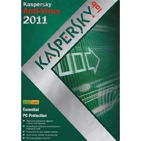 Kaspersky Anti Virus 2011, 3 PC, 1 Year Subscription (PC)