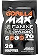 GORILLA MAX Protein Muscle Supplement for Dogs Size:30 Servings 368 g