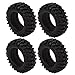 LAFEINA 96mm 1:10 RC Crawler Car Tires for 1/10 RC Off Road Climbing Car 1.9 Inch Wheels 4PCS